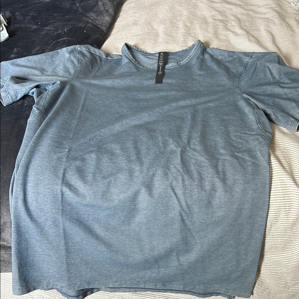Lululemon Athletica Blue Short Sleeve Tee